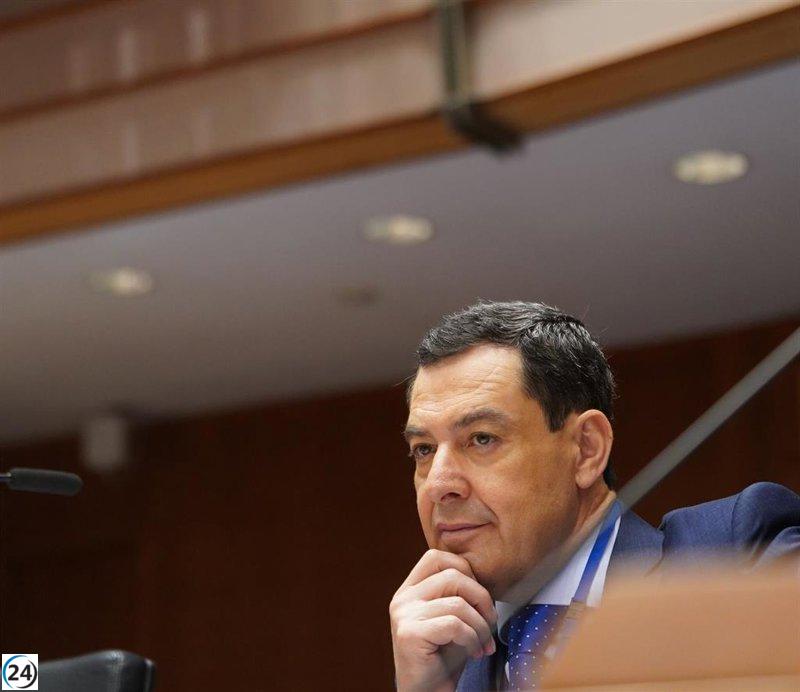 Moreno denuncia que el Gobierno utiliza la Conferencia de Presidentes como escudo ante las declaraciones de Sánchez sobre Ábalos.