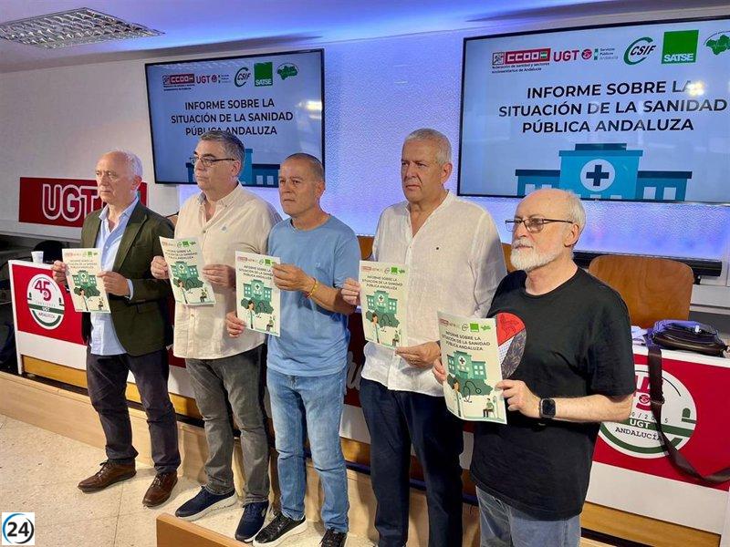 Sindicatos alertan que la sanidad pública en Andalucía enfrenta una crisis crítica.