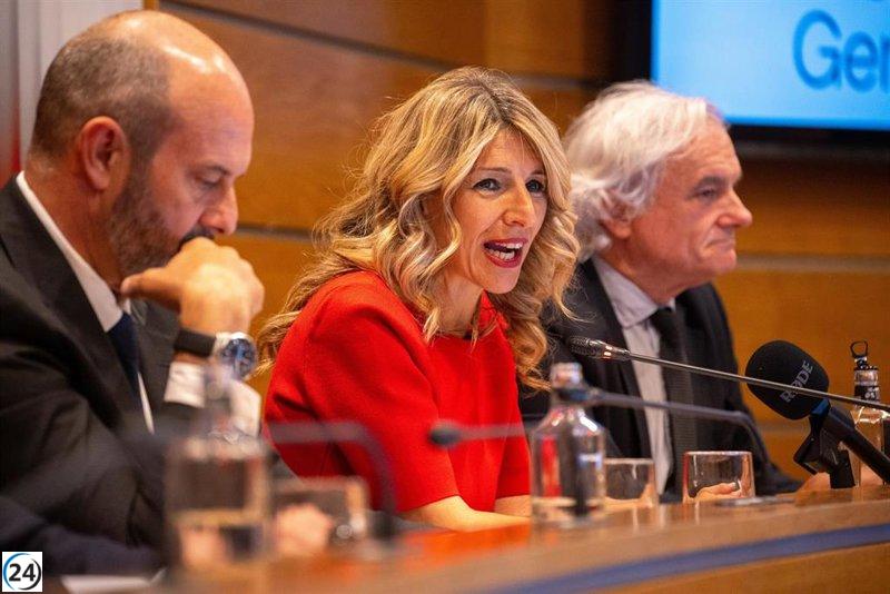 Yolanda Díaz critica al PP por su 