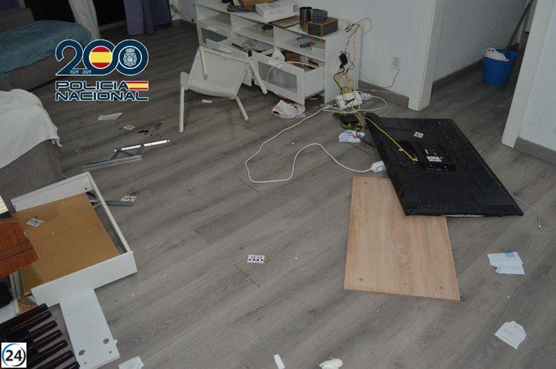 Seis arrestos en Málaga tras un tiroteo relacionado con narcotráfico que deja un muerto y un herido.