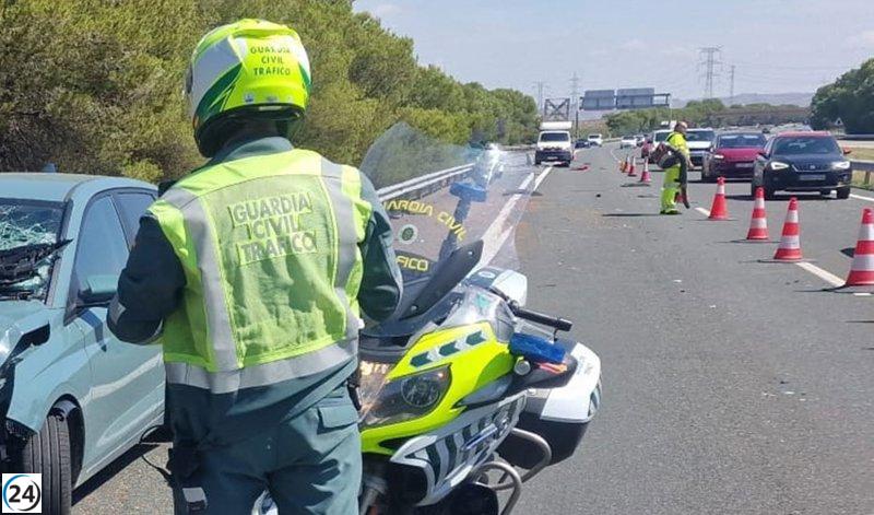 Un motorista pierde la vida en un trágico accidente en Zagra, Granada.