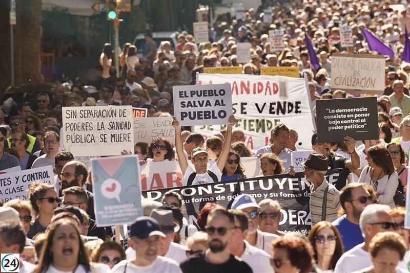 Sindicatos de salud y Marea Blanca lanzan iniciativas municipales para salvar el SAS del colapso.