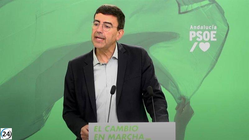 PSOE-A respalda a Sánchez y responde a Page señalando que como líder, probablemente no toleraría críticas internas.
