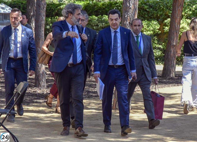 Moreno critica la escasa financiación para Andalucía: