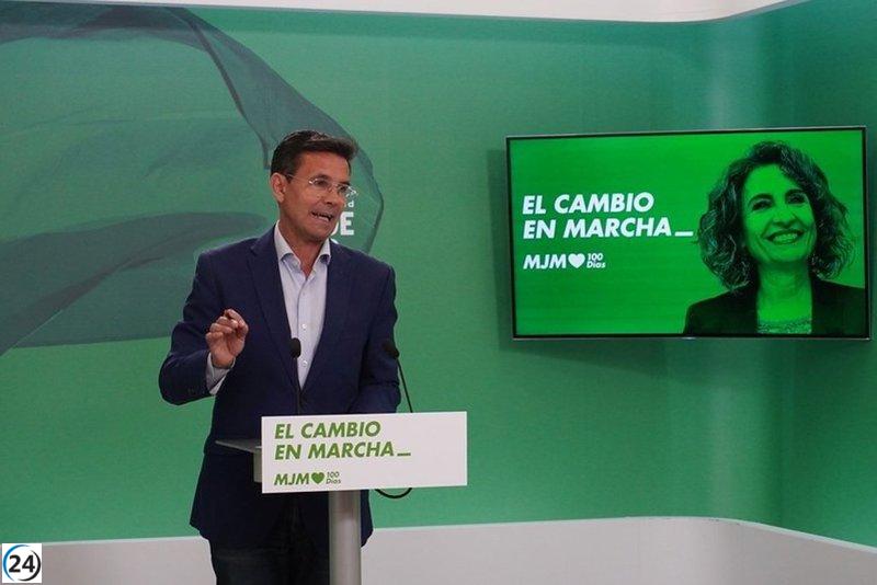 PSOE-A: Moreno revela su falta de moderación al priorizar intereses de Feijóo en la Conferencia de Presidentes.