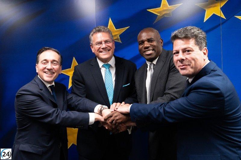 La UE y el Reino Unido logran un pacto clave que resuelve la situación de Gibraltar tras el Brexit.