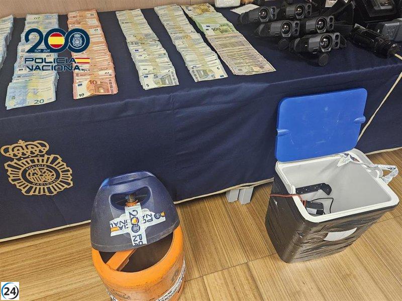 Desmantelan red de blanqueo de cocaína vinculada a 'Teddy', ligada a obras de Picasso en el río Guadiana.