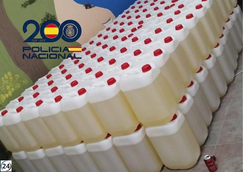 Desmantelan red de tráfico en Cádiz: 7,265 litros de gasolina y cinco arrestos en Chipiona y Sanlúcar.