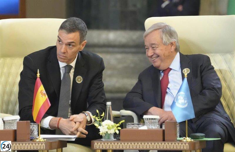 Sánchez lidera en Sevilla una cumbre de la ONU con 50 líderes para fortalecer la financiación al desarrollo.