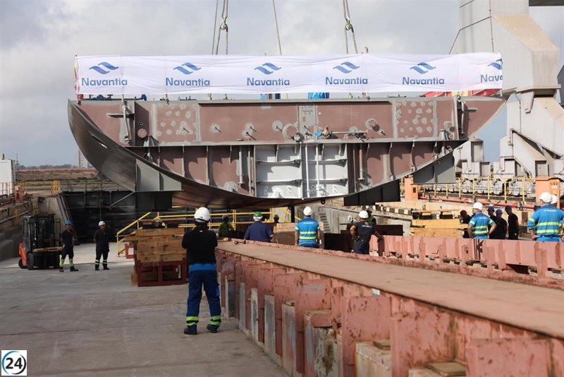 UGT solicita al Gobierno la actualización de las fragatas F-100 en Navantia Cádiz.