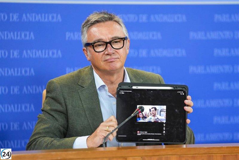 Vox cuestiona a Moreno sobre la ubicación de 677 menores migrantes en Andalucía.