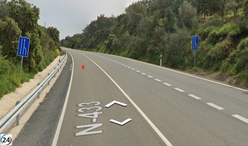 Tragedia en Aroche: fallece mujer de 69 años tras accidente de tráfico.