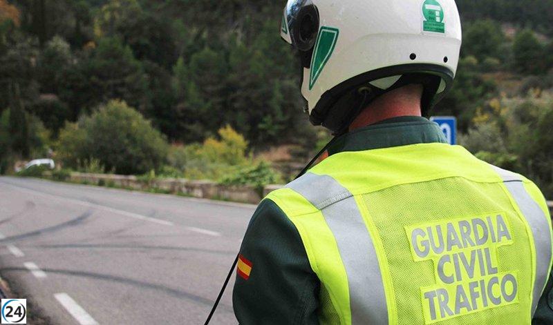 Una víctima mortal y dos heridos graves tras un accidente en la A-49, cerca de Niebla (Huelva).