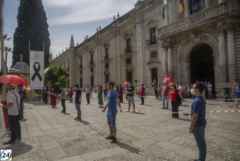 CCOO-A amenaza con reiniciar las movilizaciones ante la crisis de la gestión en la universidad pública.