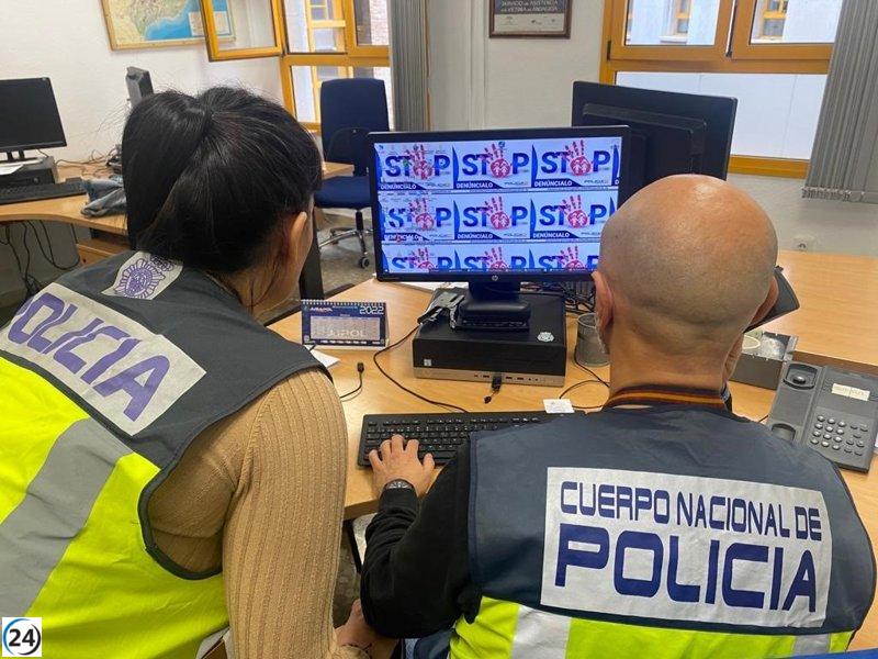 Cazan a un adolescente de 17 años en Málaga por extorsionar a menores con fotos íntimas.