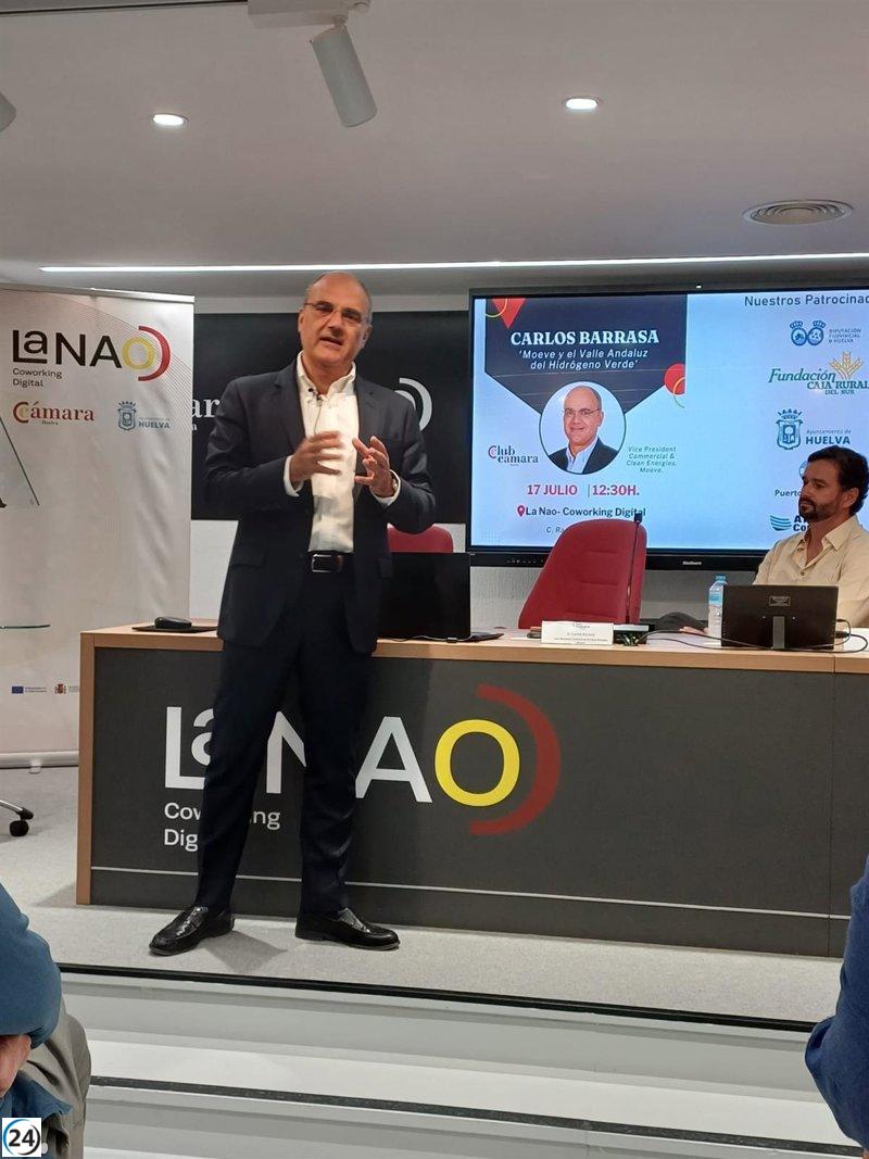 Moeve planea iniciar este año la edificación del Valle Andaluz para la producción de Hidrógeno Verde.