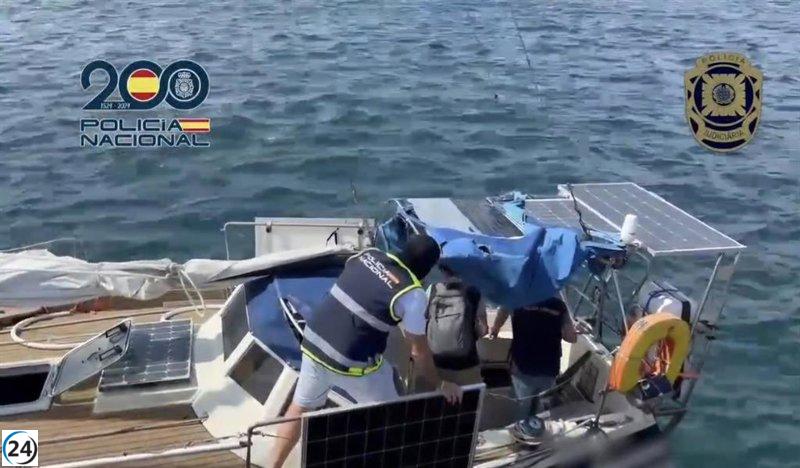 Desmantelan red de narcotráfico en Málaga con 1.680 kilos de cocaína interceptados en veleros.