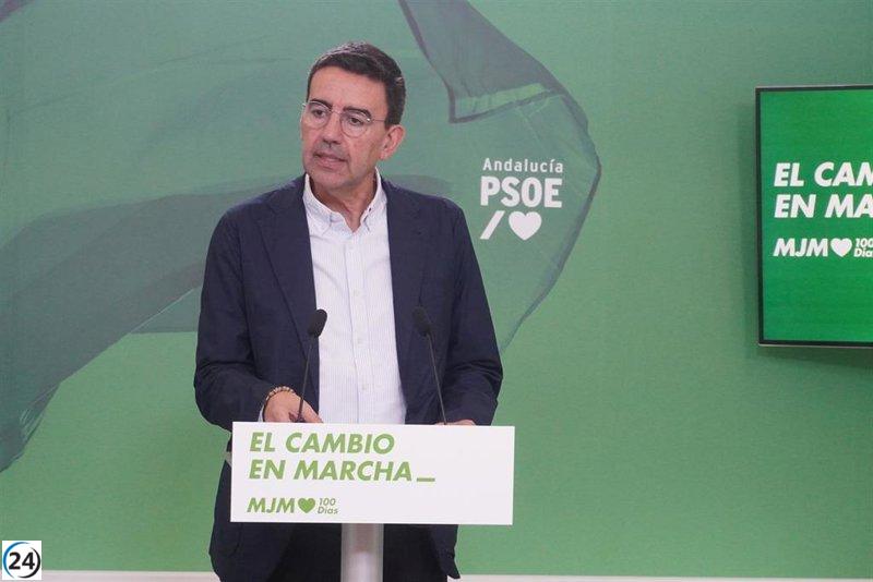 PSOE-A exige aclaraciones a Moreno sobre la imputación del exconsejero Valera: