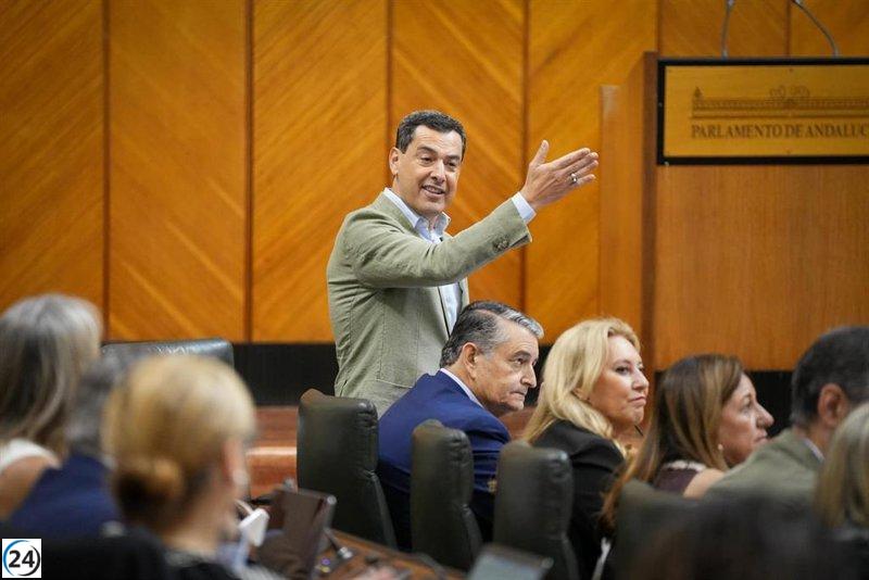 Moreno señala a la izquierda por transformar al Parlamento en un campo de confrontación explotando el sufrimiento ajeno.
