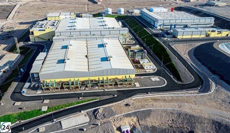 Cox invertirá 250 millones en la expansión de su desaladora en Agadir y en un parque eólico de 150 MW.