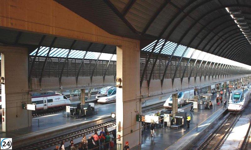 Trenes de Alta Velocidad detenidos entre Majarabique y Sevilla por problemas en la infraestructura.