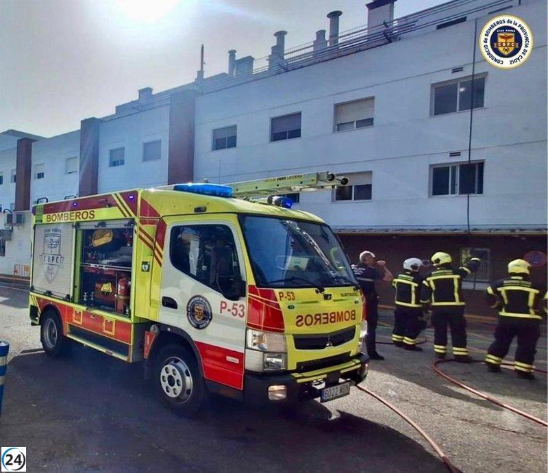 Incendio en Frigiliana (Málaga) deja un anciano fallecido y un herido de 34 años.