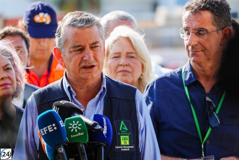 Incendio provocado en Tarifa (Cádiz) lleva a la Junta a aumentar la vigilancia en el área.