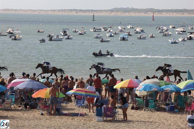 Detectan al piloto de la avioneta que sobrevoló zona prohibida en las Carreras de Caballos de Sanlúcar.