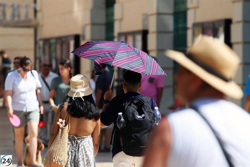 Andalucía establece nuevo récord de temperatura en España al alcanzar los 43,6ºC este viernes.