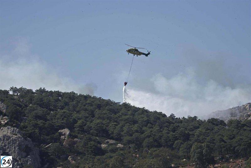 Sábado sin llamas: incendio en Sierra de la Plata, Tarifa, controlado y extinguido.