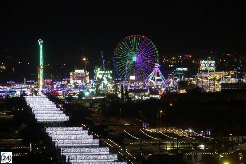 Diez personas reciben atención por sospecha de intoxicación alimentaria en la Feria de Málaga.