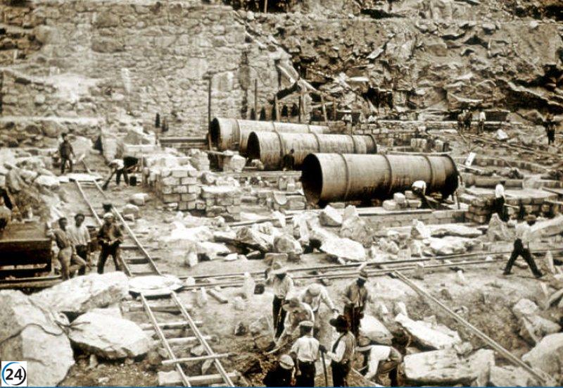 La histórica hidroeléctrica de Jándula en Jaén se moderniza con inteligencia artificial.