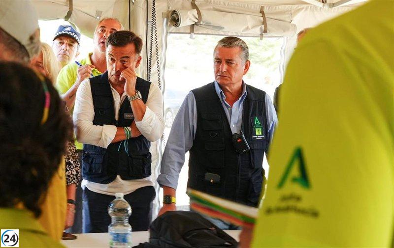 Andalucía refuerza sus recursos contra incendios, pero alerta sobre el persistente riesgo