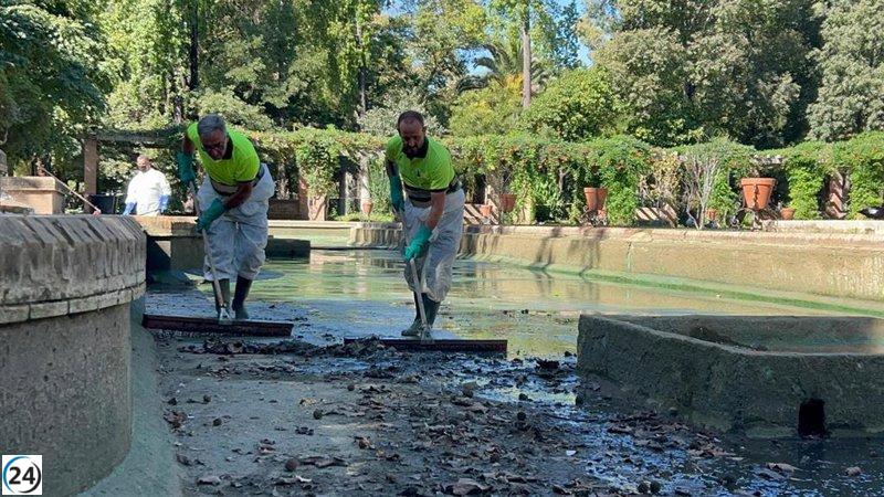 Sevilla cierra temporalmente el Real Alcázar y el parque de Miraflores tras la muerte de aves.