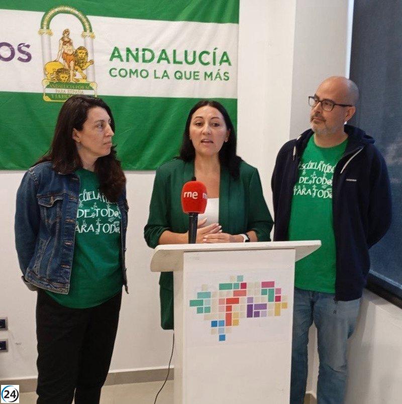 Podemos denuncia a la Junta por expulsar a miles de docentes, considerándolo un ERE encubierto en la educación andaluza.