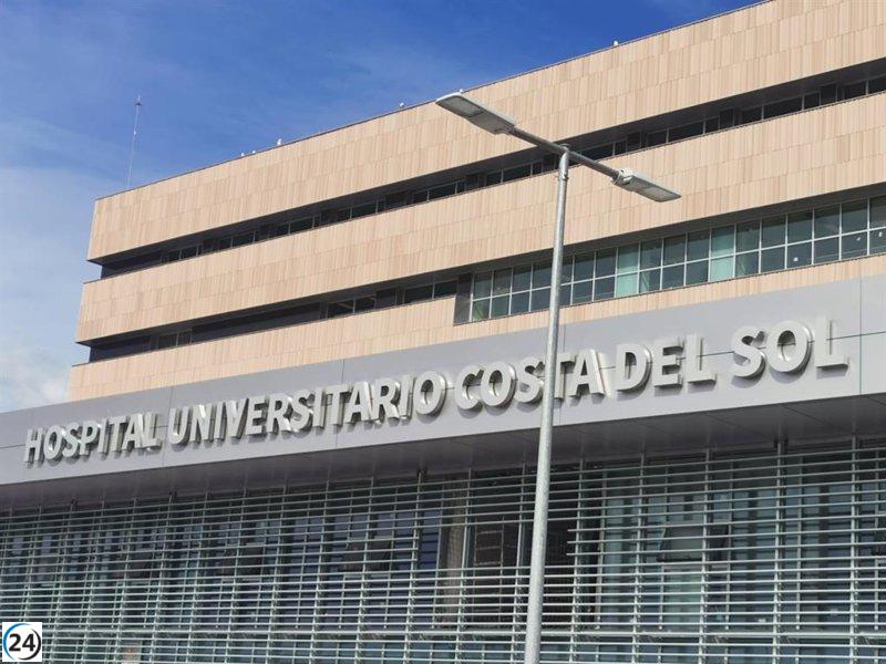 Agresión con un vaso en San Pedro Alcántara deja a un herido en el Hospital Costa del Sol.
