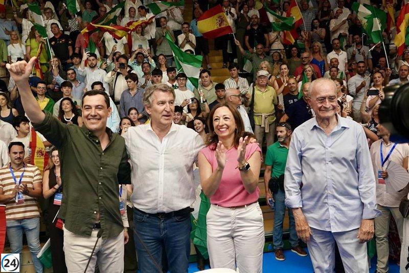 Feijóo y Moreno abrirán el curso del PP en Málaga con una singular celebración de huevos fritos.