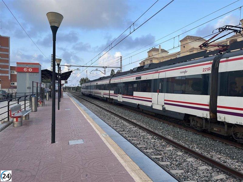 La Mesa del Tren critica al Gobierno por ignorar el Cercanías en el Poniente: