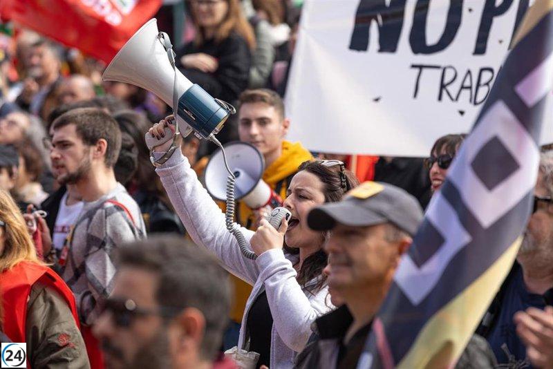 “CCOO y UGT marchan en Andalucía este miércoles a favor de la jornada laboral reducida”