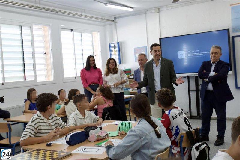 Moreno destina 85 millones para optimizar el sistema de climatización en escuelas públicas.
