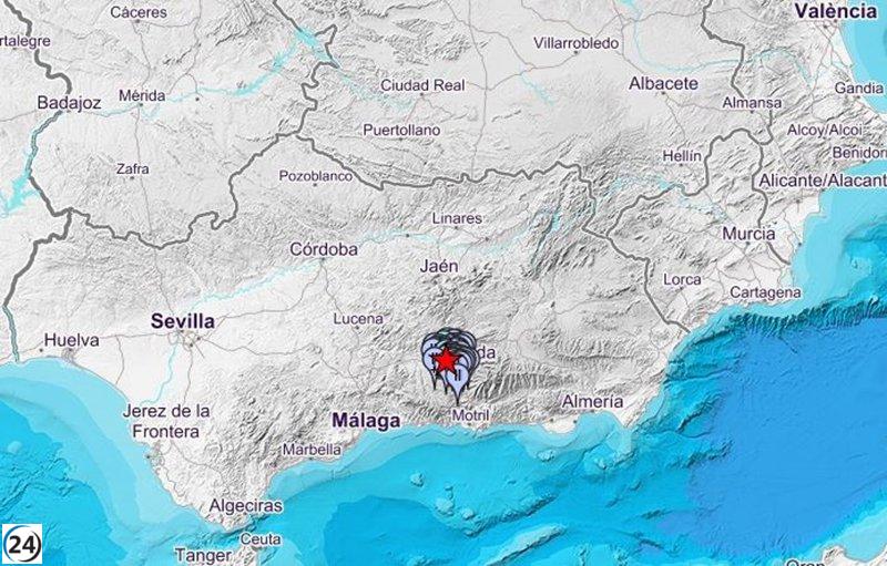 Terremoto de 3,1 grados sacude Granada con epicentro en Santa Fe.