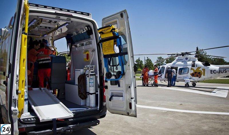 Accidente en Cuevas del Almanzora deja dos fallecidos y un herido tras choque entre un camión y un coche.