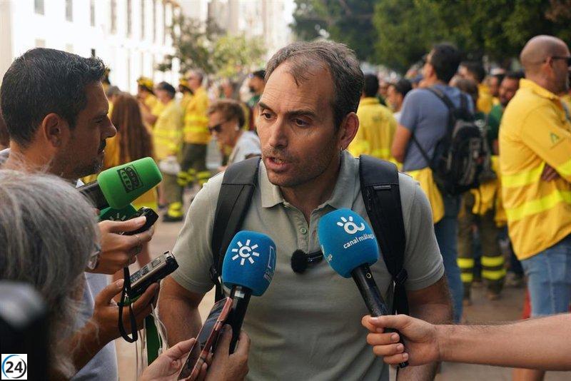 Valero invita a sumarse a Por Andalucía para quienes buscan desplazar a Moreno con un plan andalucista de izquierda.