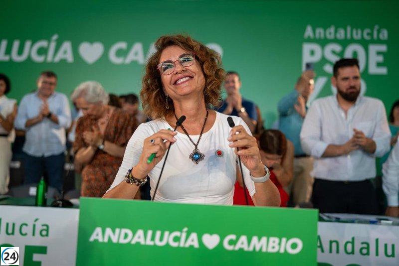 Montero afirma que la movilización en Andalucía iniciará un 