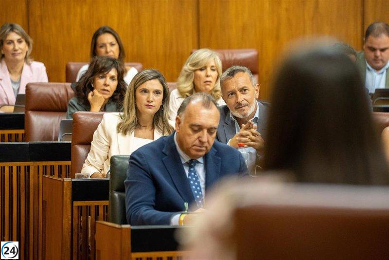 PSOE-A solicita a la Junta en el Parlamento que desestime su ley de vivienda y busque un acuerdo mediante el diálogo.