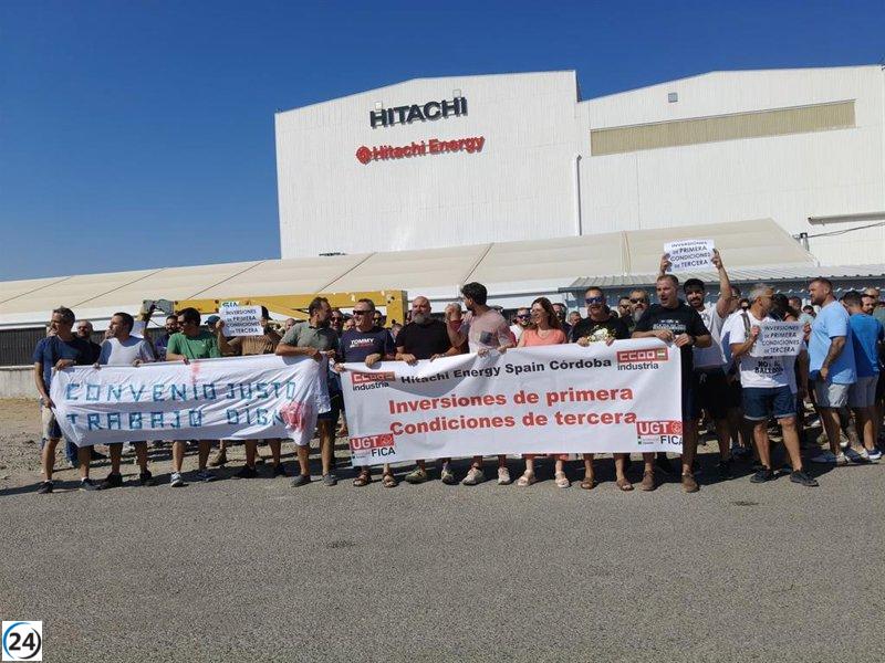 Hitachi en Córdoba cancela huelga indefinida tras alcanzar un acuerdo sobre el convenio laboral.