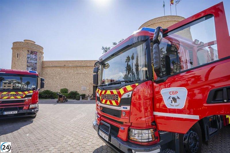 Lluvias nocturnas en Roquetas (Almería) generan ocho incidentes, pero sin víctimas que lamentar.