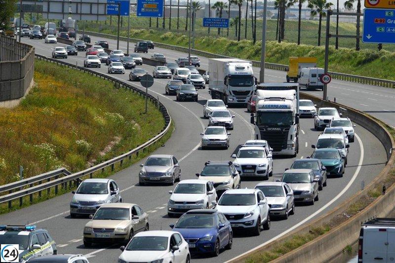 Andalucía celebra dos fines de semana seguidos sin muertes en sus carreteras interurbanas.