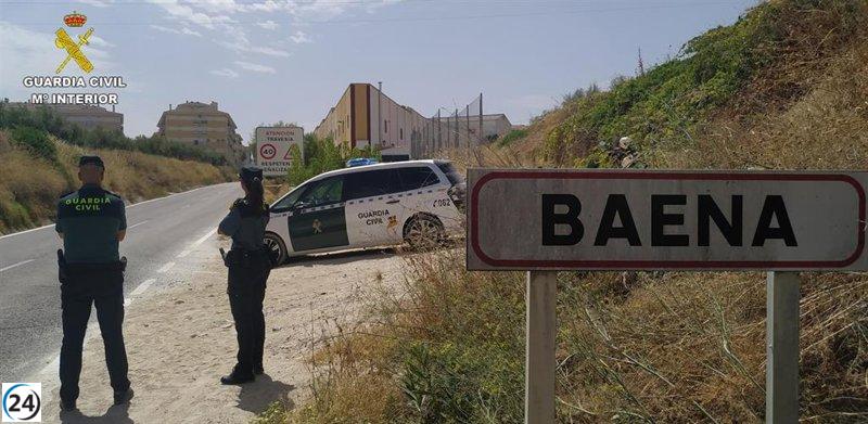 Seis arrestos en gran operación antidrogas en Baena, Córdoba.