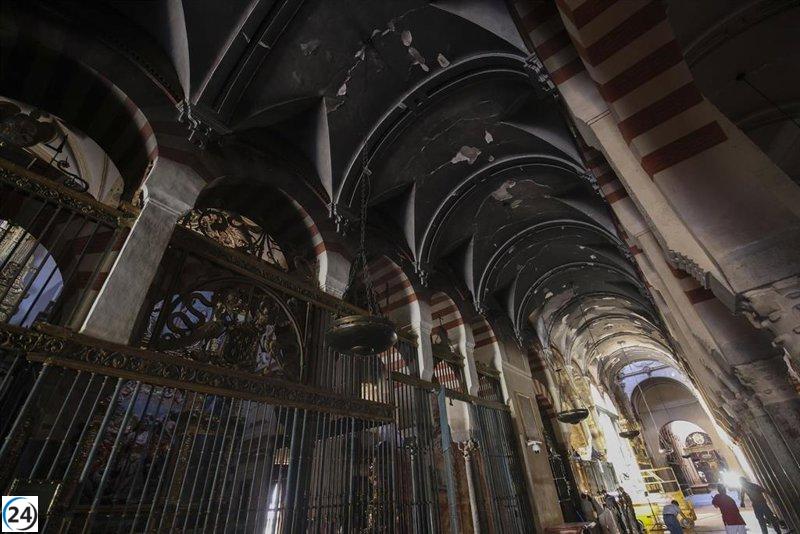 Juez archiva temporalmente el caso del incendio en la Mezquita-Catedral de Córdoba.